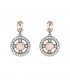 Pendientes Patmos Cuarzo Rosa | SUNFIELD | PE064360
