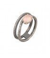 Anillo Rodas Cuarzo Rosa | SUNFIELD