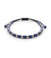 Pulsera Oro Rosa con Lapislázuli | BlackMoon