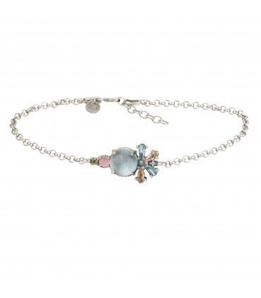 SUNFIELD Pulsera Olivia Aguamarina Twin | PU064513