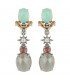 SUNFIELD Pendientes Silvia Cuarzo Gris | PE064540/41