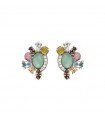 SUNFIELD Pendientes Olivia Little Calcedonia | PE064512