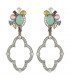 SUNFIELD Pendientes Olivia Calcedonia | PE064517