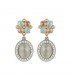 SUNFIELD Pendientes Elga Cuarzo Gris | PE064590/41