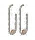 SUNFIELD Pendientes Creta Rose | PE064530/2