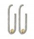 SUNFIELD Pendientes Creta Golden | PE064530/1