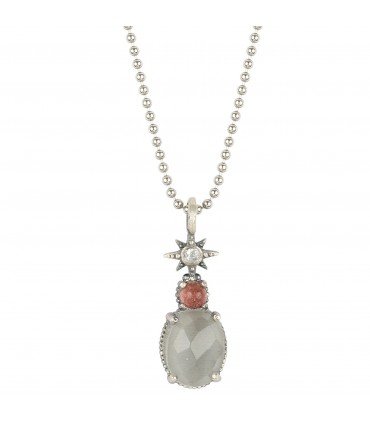 SUNFIELD Colgante Silvia Cuarzo Gris | CL064540/41