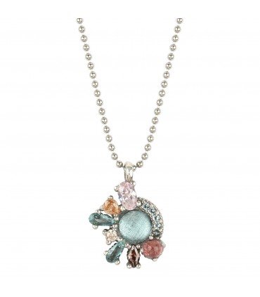 SUNFIELD Colgante Olivia Aguamarina | CL064510