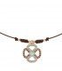 SUNFIELD Colgante Chloe Ópalo Rosé | CL064503/2