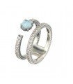 SUNFIELD Anillo Ilana Aguamarina | AN064472