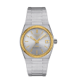 TISSOT T-Classic PRX 35mm Powermatic 80 Steel & 18k Gold Bezel | T931.207.41.031.01