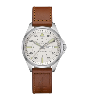 HAMILTON Khaki Aviation Pilot Day Date Auto 42mm | H64635550