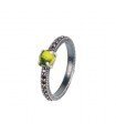 Anillo Mojito Peridoto y Circonitas | SUNFIELD