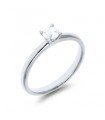 Anillo Solitario de Compromiso con Diamante IGI 0,25 Ct FVS1 | Santa Gemma