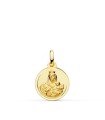 Medalla de la Virgen del Carmen 14mm | Medallas Religiosas