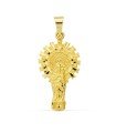 Medalla de la Virgen del Pilar Silueta 32x17mm | Medallas Religiosas