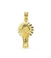 Medalla de la Virgen del Pilar Silueta 28x15mm | Medallas Religiosas