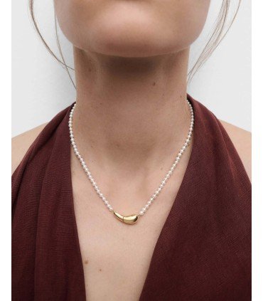 PDPAOLA Collar LA PERLA ESSENTIAL | CO01-A64-M