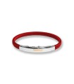 Pulsera BORSARI Regata | Placa en Acero y Oro Rosa 18k