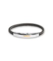 Pulsera BORSARI Regata | Placa en Acero y Oro Rosa 18k