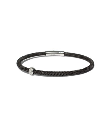 Pulsera BORSARI Damantik | Acero con Diamantes