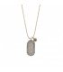 Colgante Teeny Tag Circonitas | SUNFIELD | CL061715/23