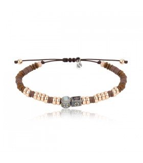 Pulsera Arán Calcedonia | SUNFIELD | PU062744/13