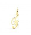 Colgante Letra "F" | Colgante de Oro 18k