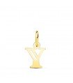 Colgante Letra "Y" | Colgante de Oro 18k