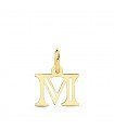 Colgante Letra "M" | Colgante de Oro 18k