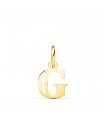 Colgante Letra "G" | Colgante de Oro 18k