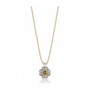 Colgante Classy Citrino y Circonitas | SUNFIELD | CL061411/25