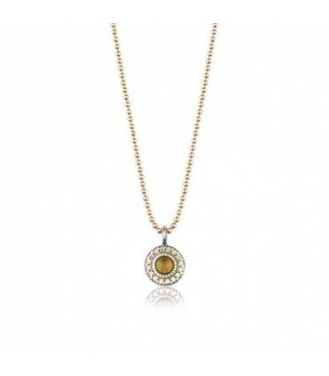 Colgante Classy Citrino y Circonitas | SUNFIELD | CL061194/25