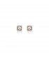 Pendientes Litchi Cuadrado | SUNFIELD | PE062413
