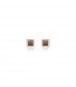 Pendientes Litchi Cuadrado | SUNFIELD | PE062413