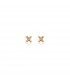 Pendientes Litchi Cruz | SUNFIELD | PE062414