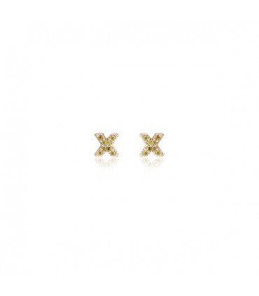 Pendientes Litchi Cruz | SUNFIELD | PE062414