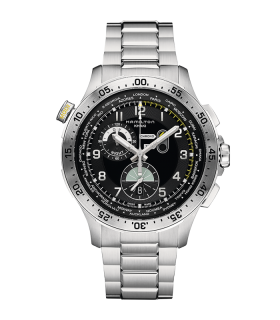 HAMILTON Khaki Aviation Worldtimer Chrono Quartz 45mm | H76714135